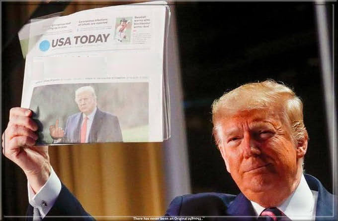 Trump Headline Blank Meme Template