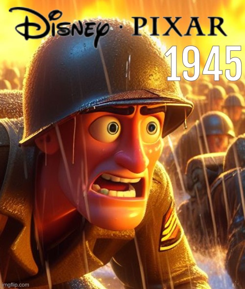 1945(INTERSTING AI MOVIE POSTERS #4) | 1945 | image tagged in ww2,cartoon,movie,memes,funny,interesting | made w/ Imgflip meme maker