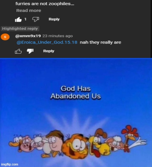 *F A C E  P A L M* | image tagged in garfield god has abandoned us | made w/ Imgflip meme maker