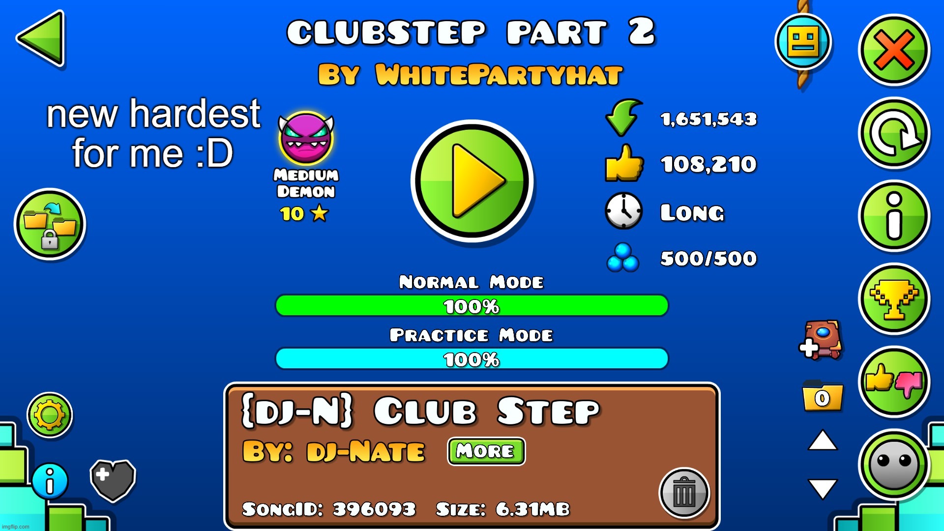 yay | new hardest for me :D | made w/ Imgflip meme maker