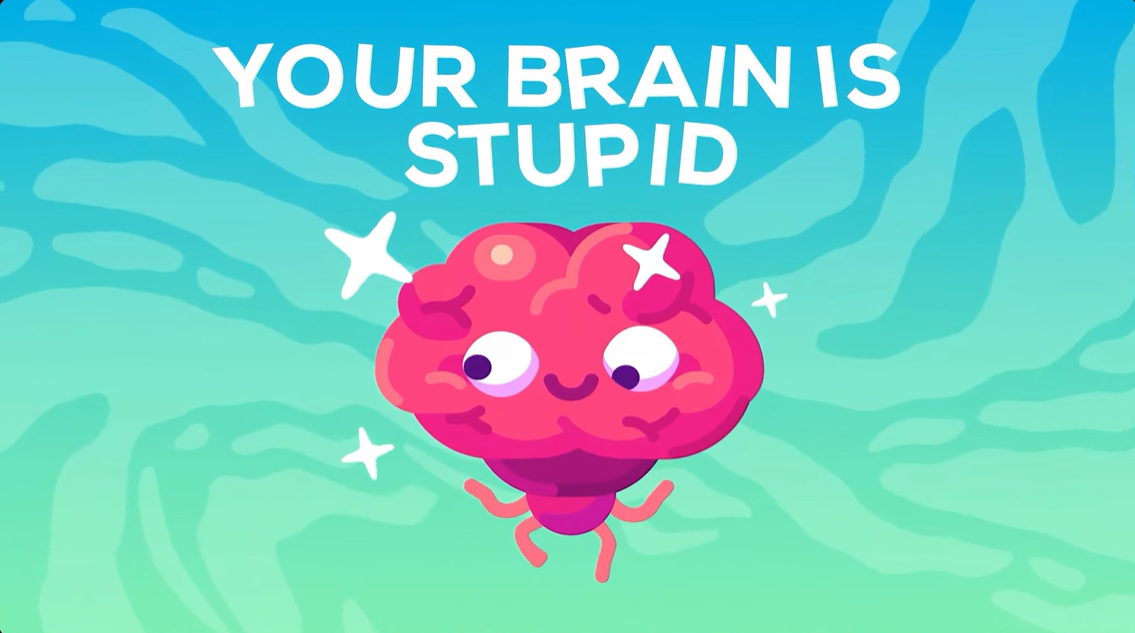Your brain is stupid Blank Meme Template