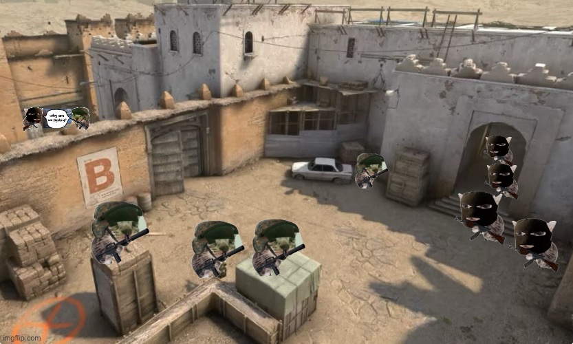 Сука блядь rush B | made w/ Imgflip meme maker