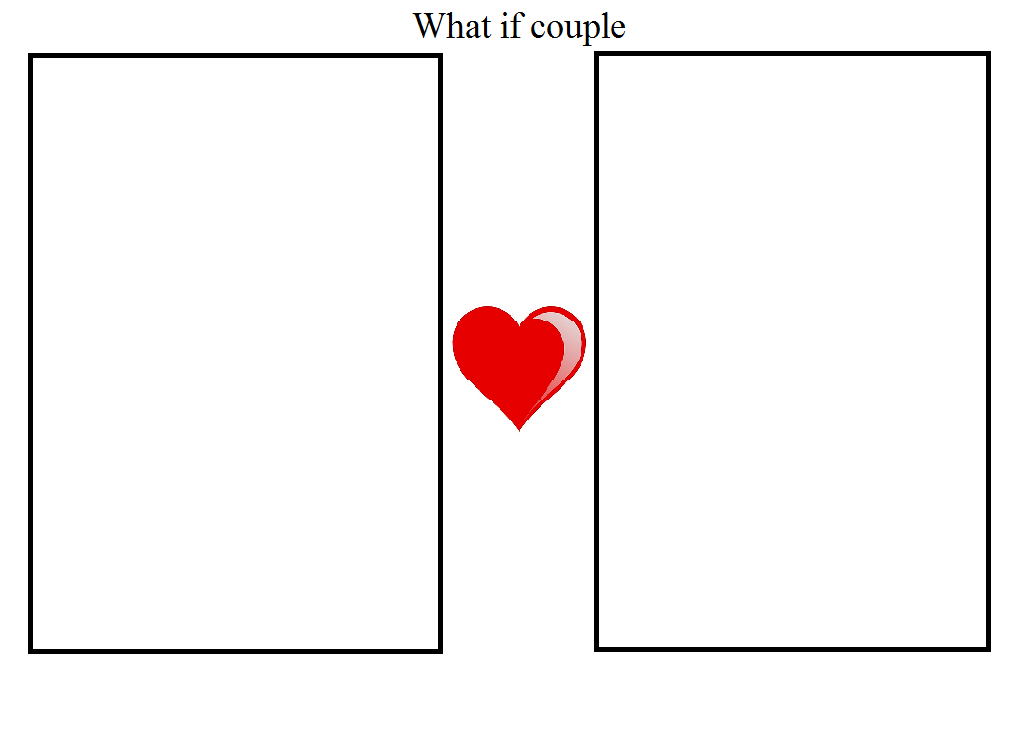 High Quality What If Couple Meme Blank Meme Template