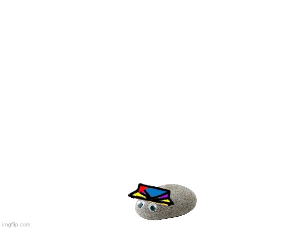 POV: Saike pissed off a wizard and now is a rock | made w/ Imgflip meme maker