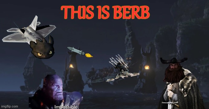 Thumbnail for my new YTP "This is Berb" | THIS IS BERB | image tagged in ytp,thumbnail,httyd | made w/ Imgflip meme maker