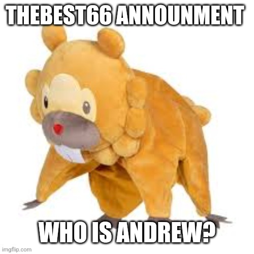 Please don't use | WHO IS ANDREW? | image tagged in please don't use | made w/ Imgflip meme maker