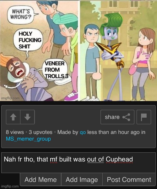 made w/ Imgflip meme maker