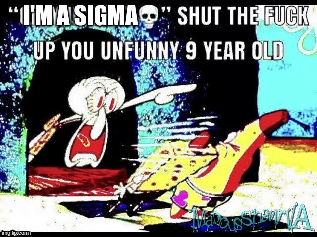 “only in Ohio” stfu you unfunny 9 year old | I'M A SIGMA | image tagged in only in ohio stfu you unfunny 9 year old | made w/ Imgflip meme maker