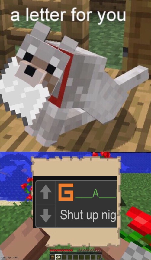 Minecraft Mail | image tagged in minecraft mail | made w/ Imgflip meme maker