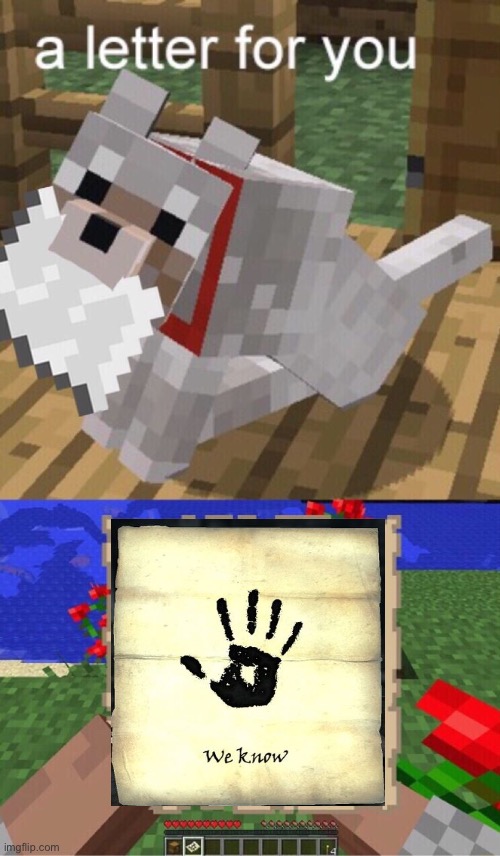 eh | image tagged in minecraft mail | made w/ Imgflip meme maker