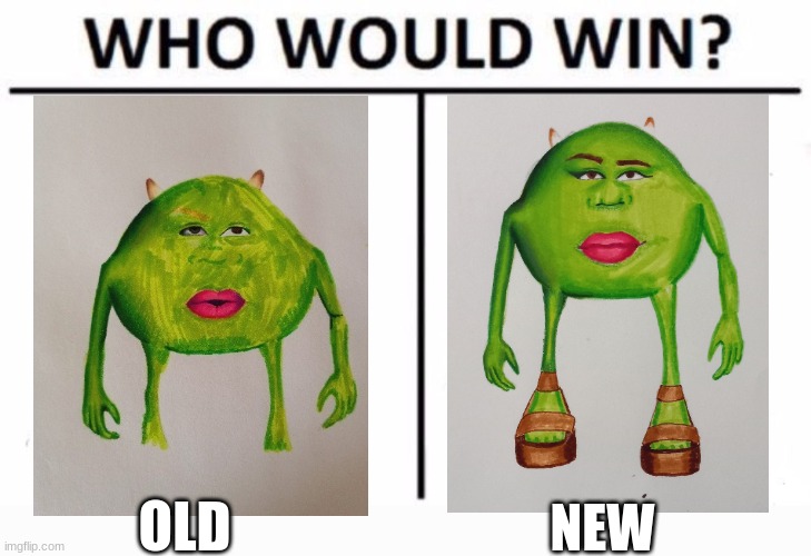 Who Would Win? Meme | OLD; NEW | image tagged in memes,who would win | made w/ Imgflip meme maker