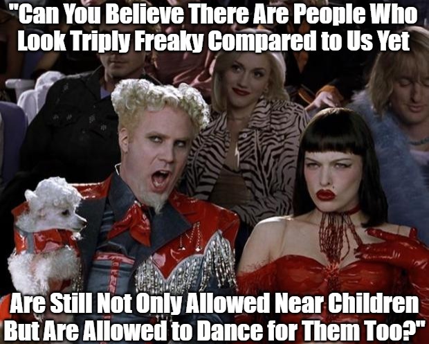 Even Some Leftists Are Whispering About Weimerica | image tagged in war on children,lgbtq,drag queens,weimerican culture,mugatu so hot right now,controlled demolition | made w/ Imgflip meme maker