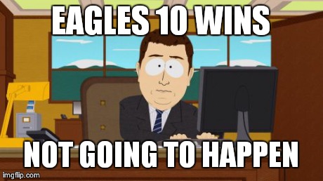 Aaaaand Its Gone | EAGLES 10 WINS NOT GOING TO HAPPEN | image tagged in memes,aaaaand its gone | made w/ Imgflip meme maker
