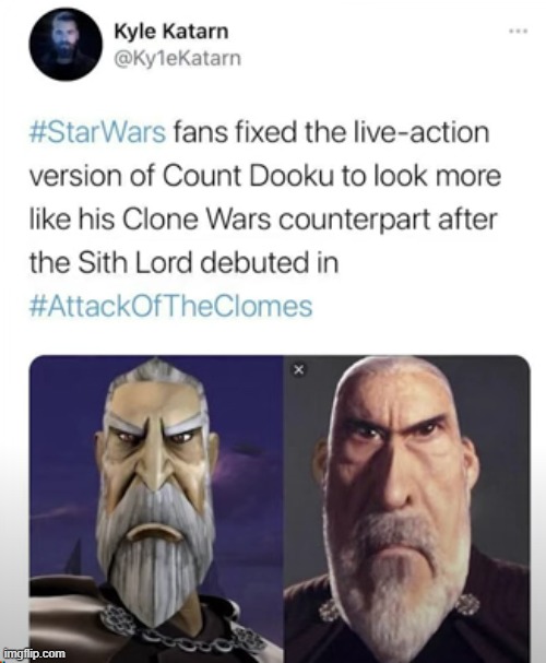 image tagged in star wars,clone wars | made w/ Imgflip meme maker