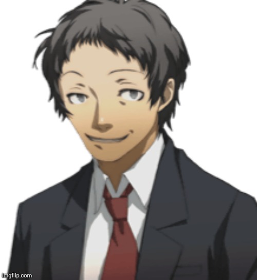 Adachi smirk | image tagged in adachi smirk | made w/ Imgflip meme maker