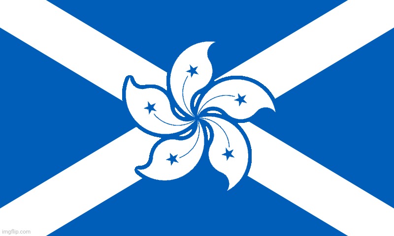 Just reposting this, no reason... | image tagged in flag,flags,scotland,hong kong | made w/ Imgflip meme maker