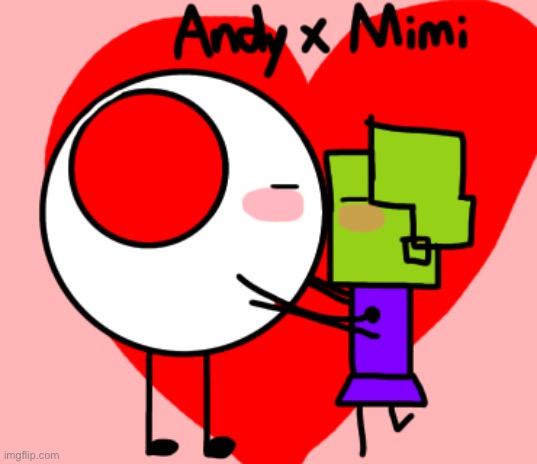Andy x Mimi is on the rise | image tagged in andy x mimi,mimi,super paper mario | made w/ Imgflip meme maker