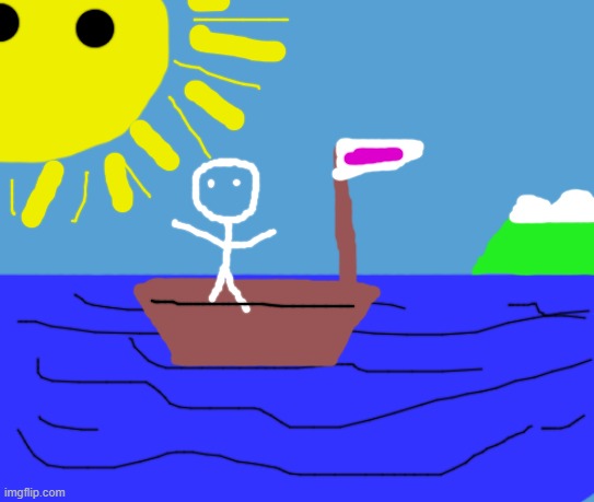 Brightness, happiness, true adventure. What one seeks can only be found within and not in the frameworks. | image tagged in drawing,good day to you all | made w/ Imgflip meme maker