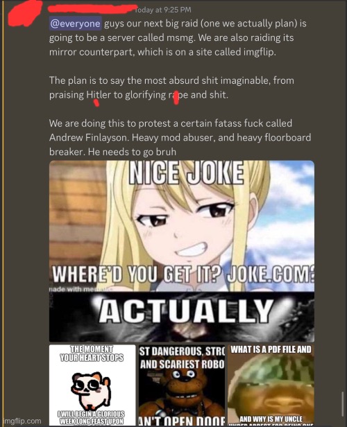 Totally not snitching over here… but a bit too much for being site banned | made w/ Imgflip meme maker