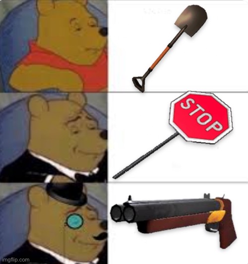 Shotgun superiority | made w/ Imgflip meme maker