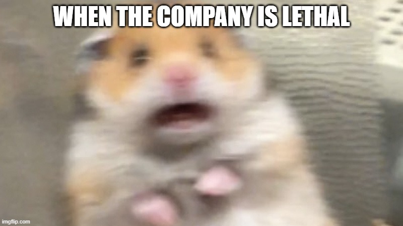 fatal corporation | WHEN THE COMPANY IS LETHAL | image tagged in aaaaaaaaahhhhhhhhhhh | made w/ Imgflip meme maker