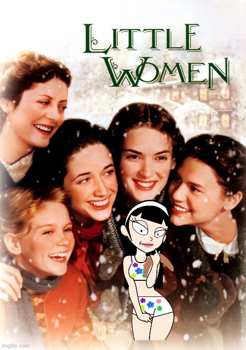 Little Women + Nat | image tagged in deviantart,memes,girl,movie,1990s,dvd | made w/ Imgflip meme maker
