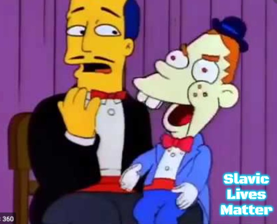 Gabbo | Slavic Lives Matter | image tagged in gabbo,slavic | made w/ Imgflip meme maker