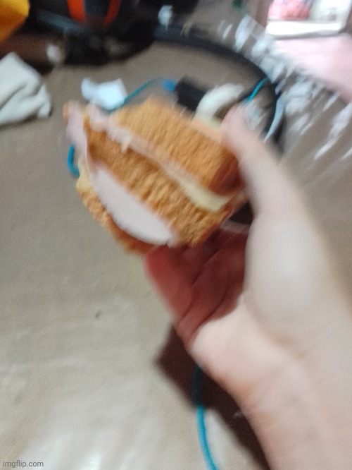 this triple sandwich is delicious | image tagged in sandwich,sandvich,samwich,moist and delicious,stop reading the tags,you have been eternally cursed for reading the tags | made w/ Imgflip meme maker