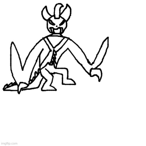 Armored Chandler (chandler + gigan fusion like how red king and gomora become skull gomora) | made w/ Imgflip meme maker