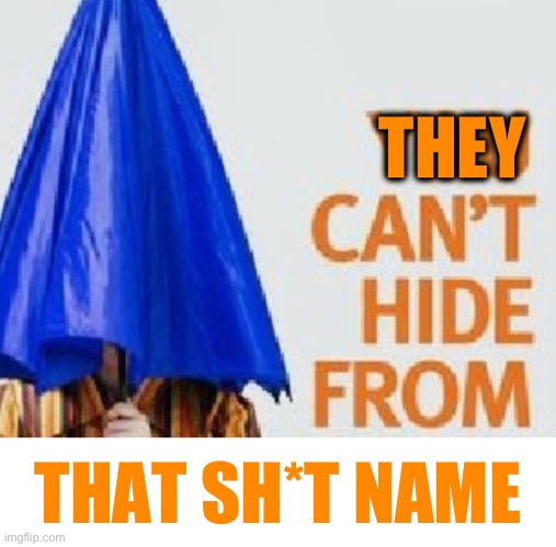 THEY THAT SH*T NAME | made w/ Imgflip meme maker