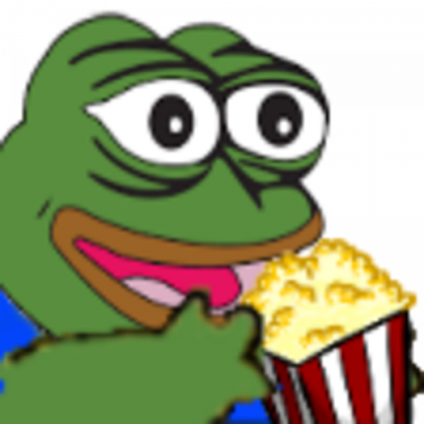 Pepe popcorn Blank Meme Template