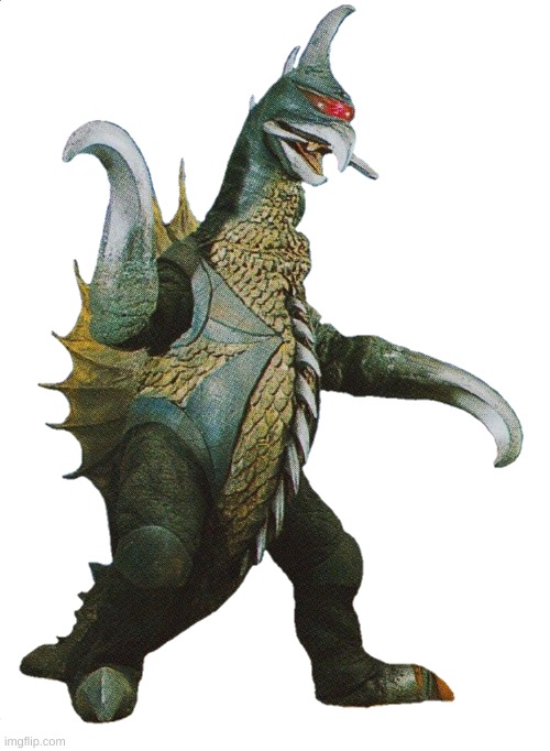 Showa Gigan | image tagged in showa gigan | made w/ Imgflip meme maker