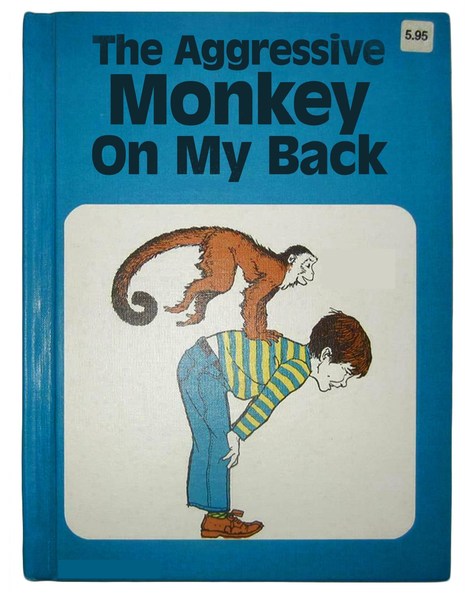 monkey on my back Blank Meme Template