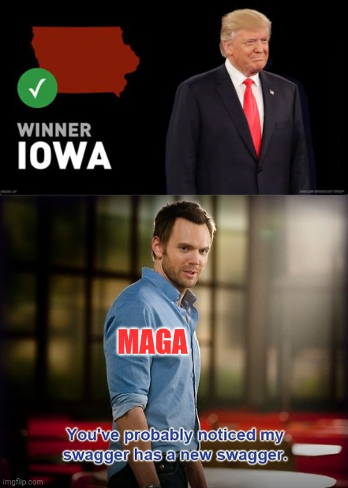 Landslide | MAGA | image tagged in election,donald trump | made w/ Imgflip meme maker