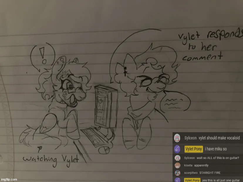 idol RESPONDS to CHILD and CHILD freaks out !! (art isnt mine its by a friend) | made w/ Imgflip meme maker