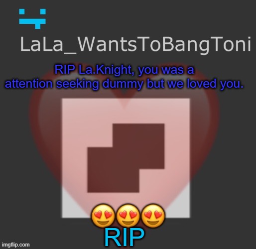 Cocaine | RIP La.Knight, you was a attention seeking dummy but we loved you. RIP | image tagged in cocaine | made w/ Imgflip meme maker