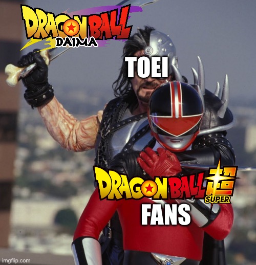 Diana was so unexpected ?️ | TOEI; FANS | image tagged in power rangers time force ransik kills alex,dragon ball z,dragon ball super | made w/ Imgflip meme maker