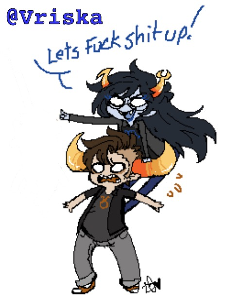 High Quality vriska temp Blank Meme Template