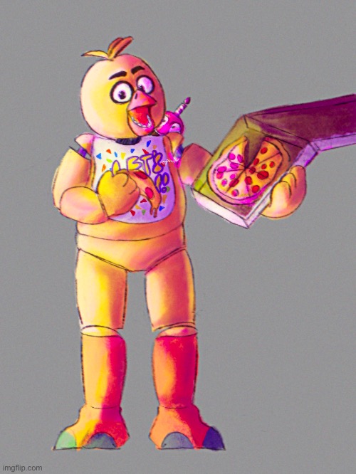 I can't find any good chica fanart because it's all toy chica shit | made w/ Imgflip meme maker