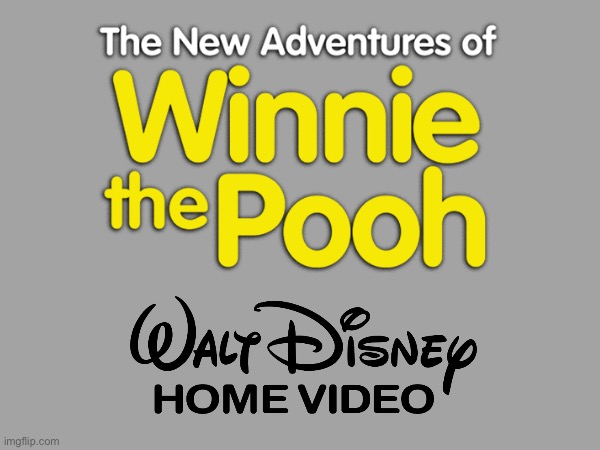 The New Adventures of Winnie the Pooh (VHS) | image tagged in vhs,deviantart,winnie the pooh,advertisement,80s,disney | made w/ Imgflip meme maker