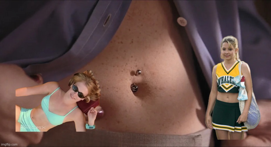The Belly Button Girls | image tagged in disney,paramount,memes,belly button,deviantart,funny | made w/ Imgflip meme maker