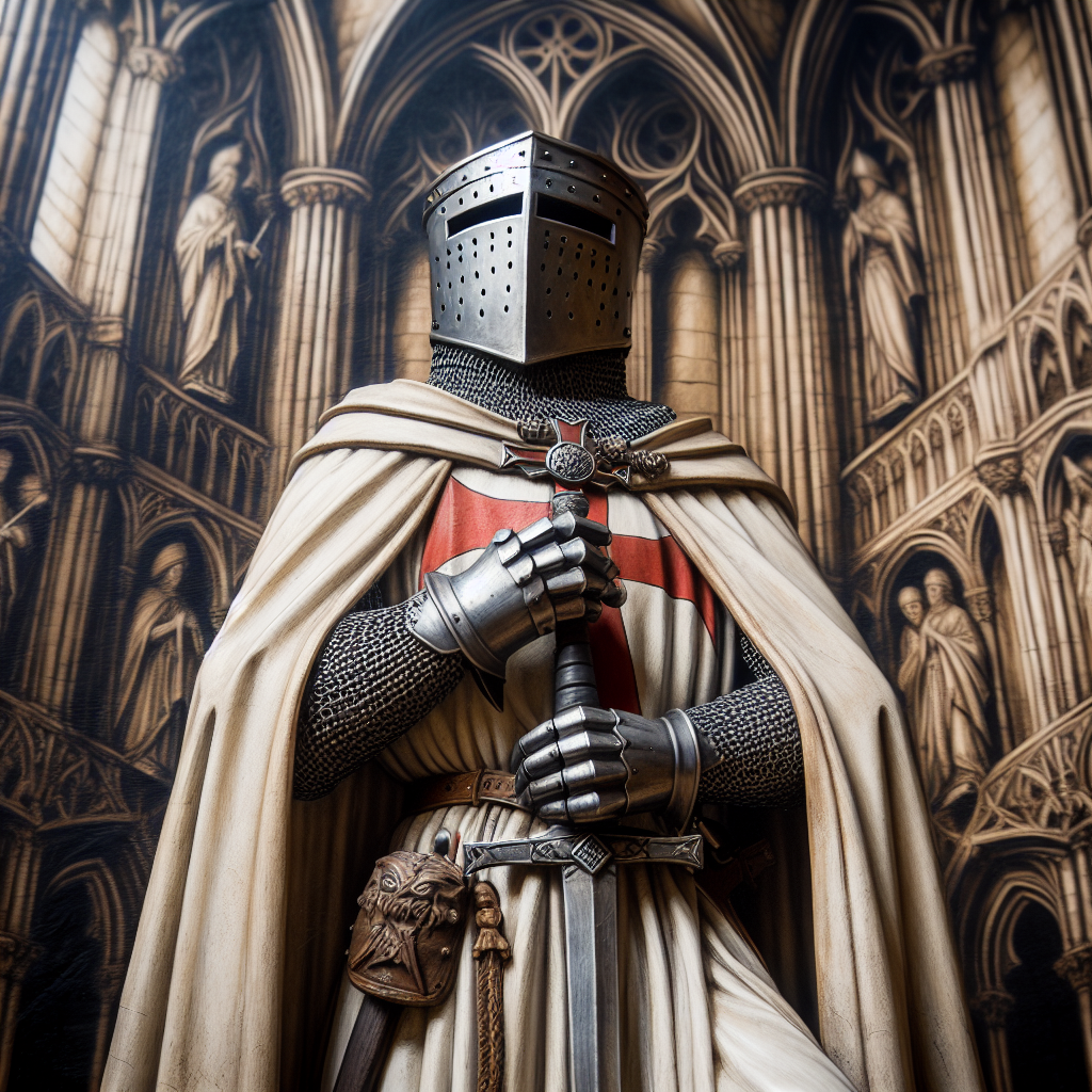Christian Templar Knight Blank Meme Template