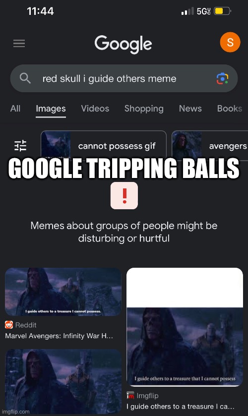 google tripping hard lol | GOOGLE TRIPPING BALLS | made w/ Imgflip meme maker