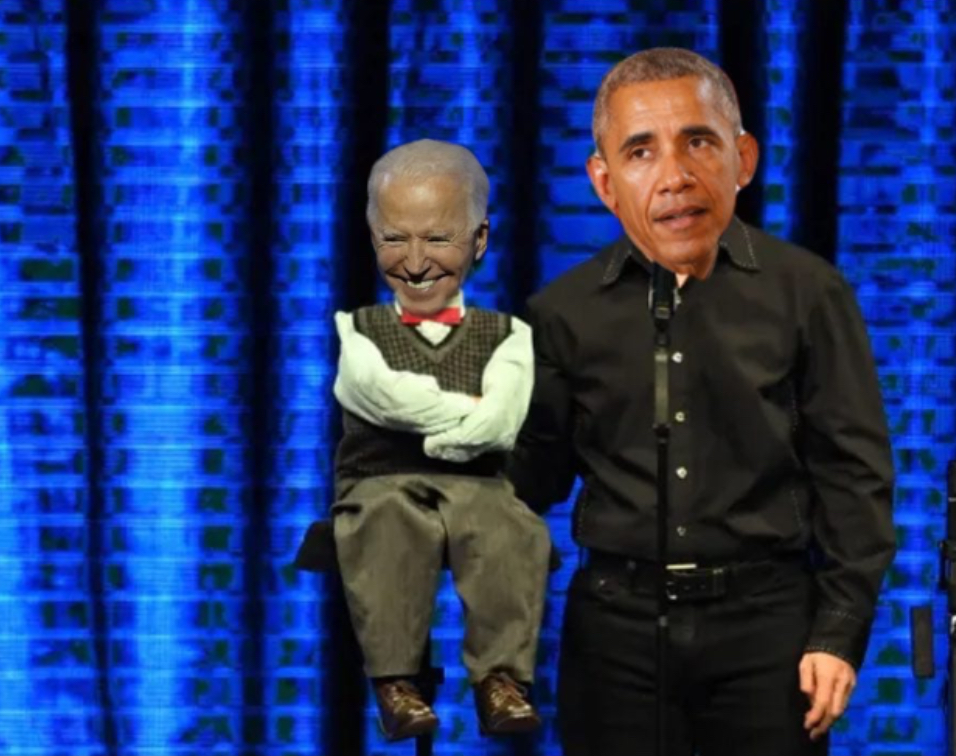 High Quality Obama the Puppet Master Blank Meme Template