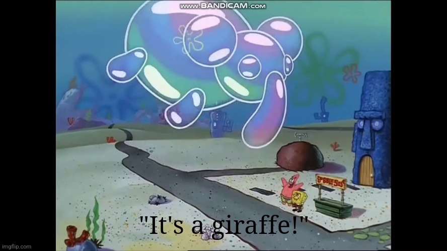 It's a giraffe! | "It's a giraffe!" | image tagged in it's a giraffe | made w/ Imgflip meme maker