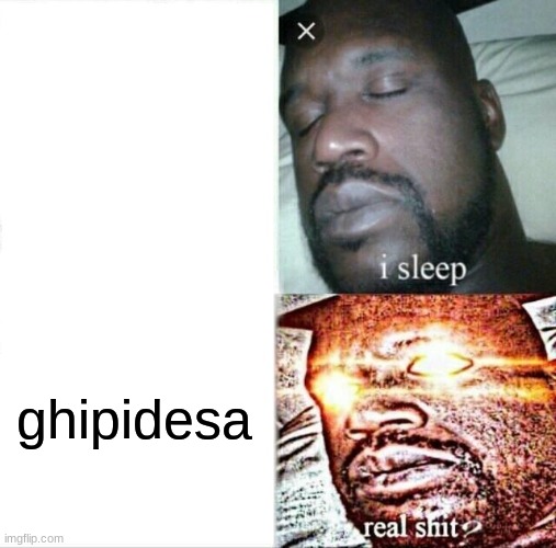 Sleeping Shaq Meme | ghipidesa | image tagged in memes,sleeping shaq | made w/ Imgflip meme maker