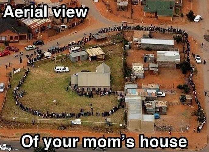 Your Mom | image tagged in repost | made w/ Imgflip meme maker