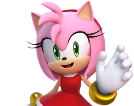 Amy Rose Blank Meme Template