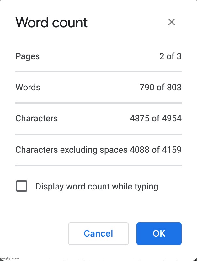CHAT I HAVE AN 800 WORD HISTORY ESSAY DUE AND I DONT HAVE TO CUT ANYTHING ITS EXACTLY 790 WORDS | made w/ Imgflip meme maker