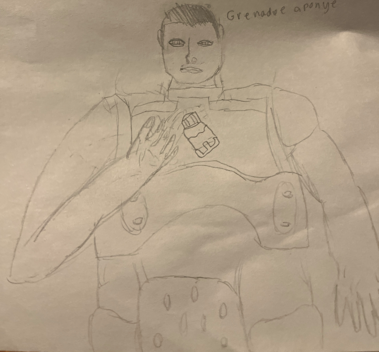 Grenade be apon ye Blank Meme Template